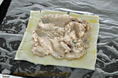 Plăcintă de pește de ton cu foietaj