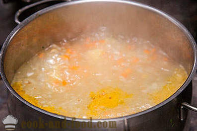 Supa Sorrel cu reteta de ou cu o fotografie
