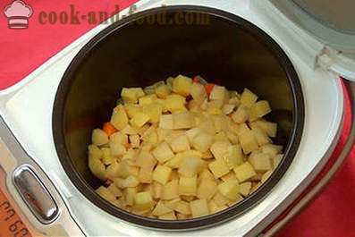 Cum de a găti supă de cartofi în multivarka
