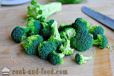 Piure de broccoli cu supa crema