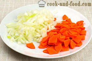 Supa de legume cu carne și orez