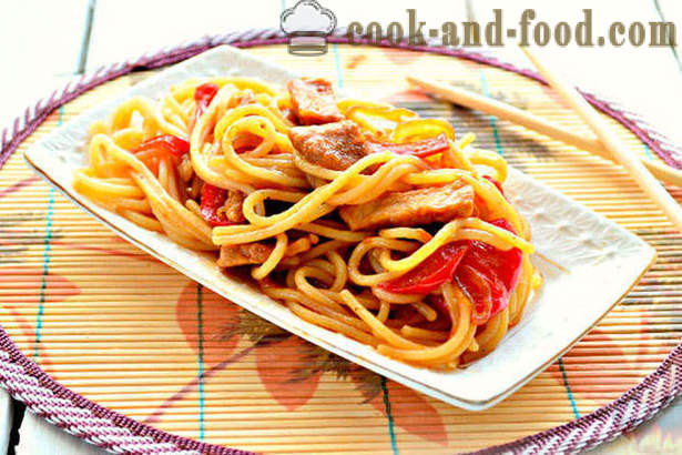Spaghete cu carne - Cum de a găti paste cu carne