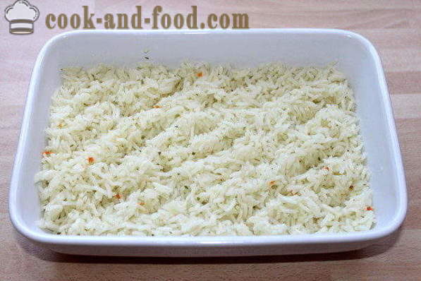 Rice caserola de conopidă cu chifteluțe