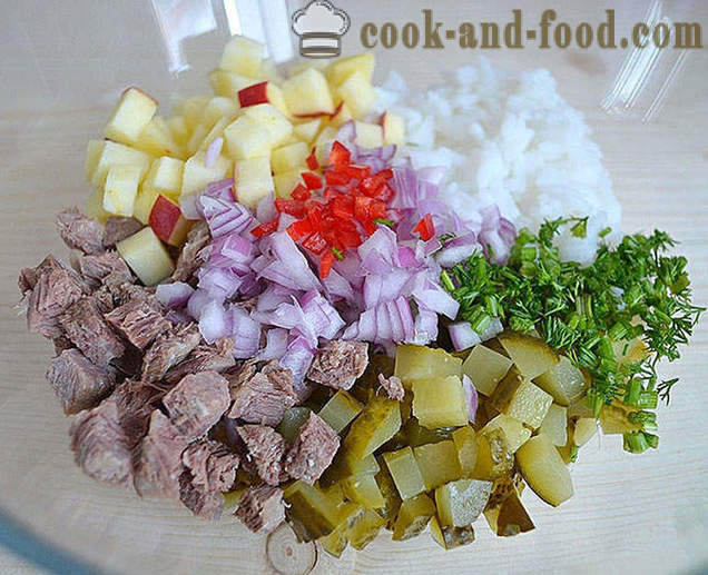 Salata de carne cu orez
