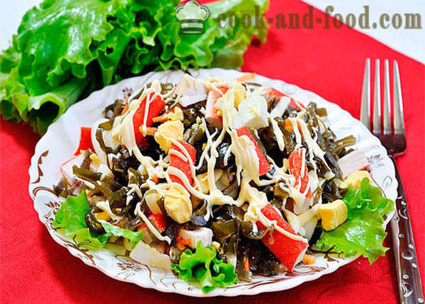 Salata de crab cu varză mare