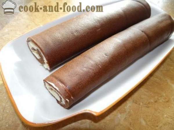 Prăjituri de ciocolată Rolls