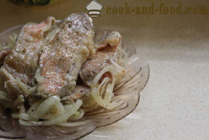 Peste marinat in otet cu ceapa si ienupar - cum să gătească pește marinat la domiciliu, pas cu pas reteta fotografii