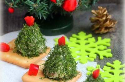 Aperitiv rece bile de Crăciun - cum să gătească și decora gustări bile de Anul Nou
