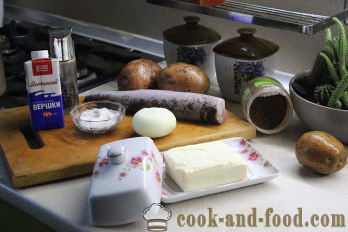 Pike file în cuptor cu ceapa si crema - cum să gătească un delicios file de stiuca, pas cu pas reteta fotografii