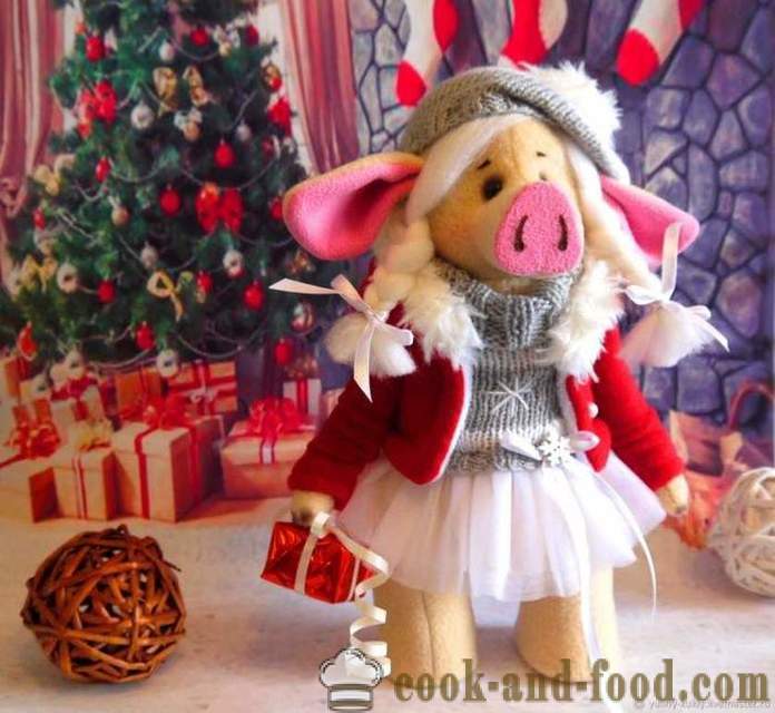 Idei simple decoratiuni de Anul Nou pe anul galben Pământului de porc sau de Boar pe calendarul estic