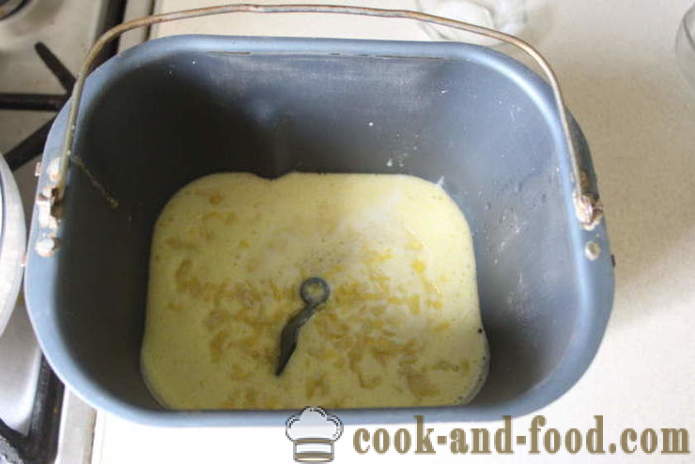 Tort simplă în aparat de făcut pâine - cum să coace un tort în aparat de făcut pâine, un pas cu pas reteta fotografii