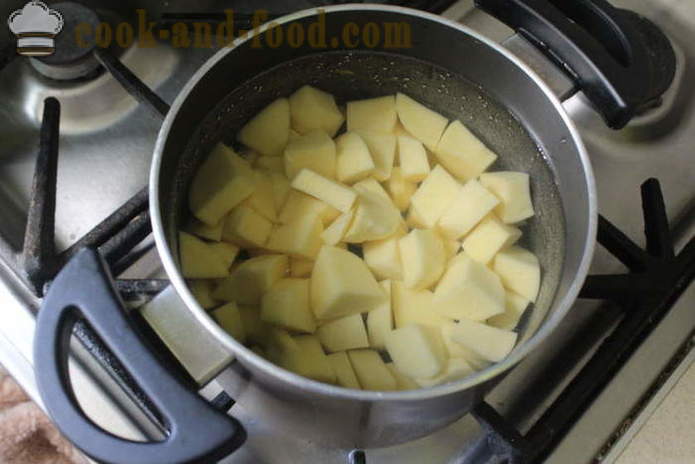 Supa de cartofi cu ciuperci Cehă - modul de a găti supă Cehă cu ciuperci, un pas cu pas reteta fotografii