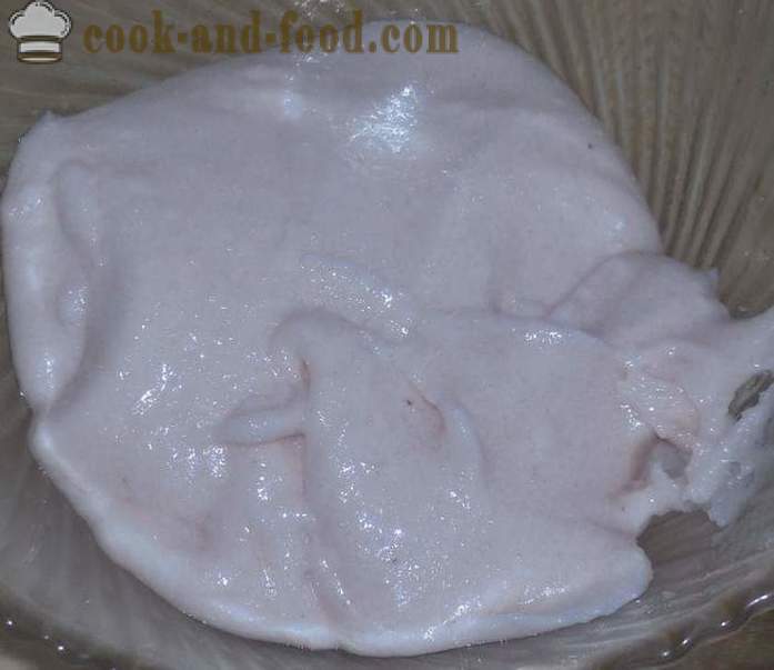 Marshmallow Glazura fără ouă și gelatină - modul de a găti cireasa de pe tort nu se prabuseste, pas cu pas reteta fotografii