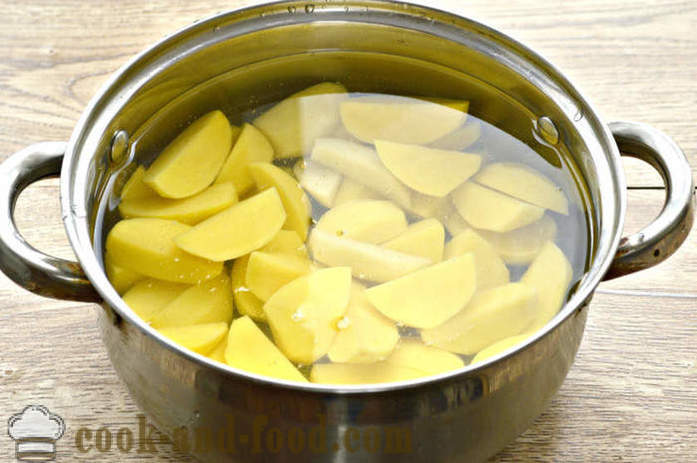 Felii de cartof copt în cuptor cu usturoi si sos de soia - atât cartofi delicioase coaptă în cuptor, cu un pas cu pas reteta fotografii