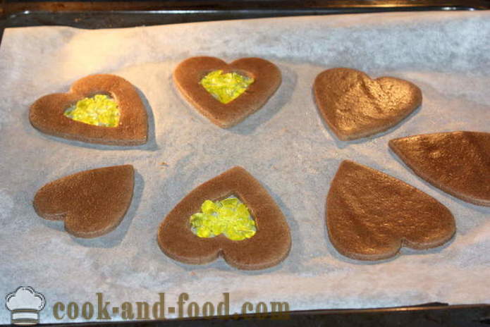 Prăjituri cu miere pentru 8 martie cu mâinile sale - cum să facă prăjituri cu o pictură ca un cadou, pas cu pas expertul clasă fotografie