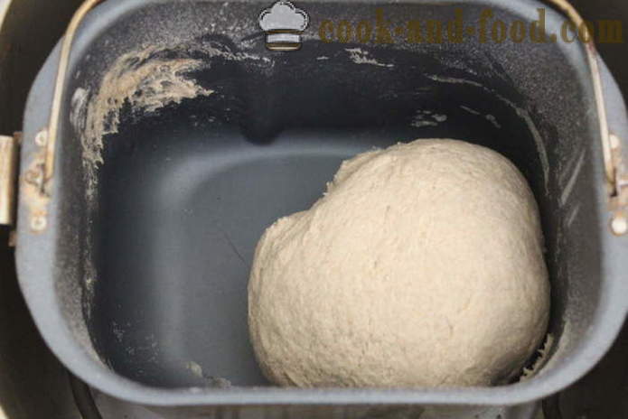 Pâine rustică în pâine din secară producător și făină de grâu integral - cum să facă pâine din diferite tipuri de făină în aparat de făcut pâine, un pas cu pas reteta fotografii