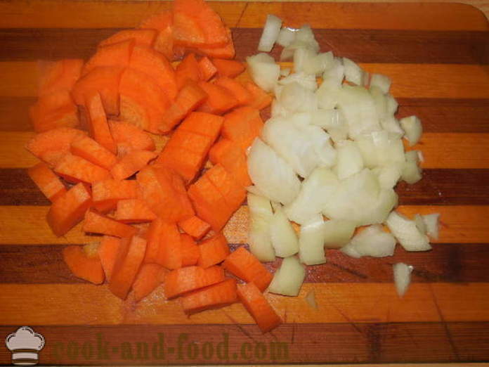 Solyanka cu cârnați și cartofi în multivarka - cum să gătească un cârnat delicios cu cartofi, un pas cu pas reteta fotografii