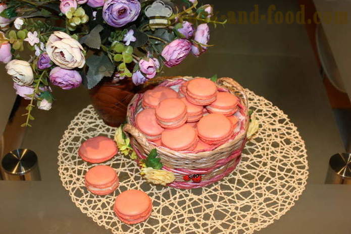 Almond Franceză paste produse de patiserie - cum să facă un tort de paste la domiciliu, pas cu pas reteta fotografii