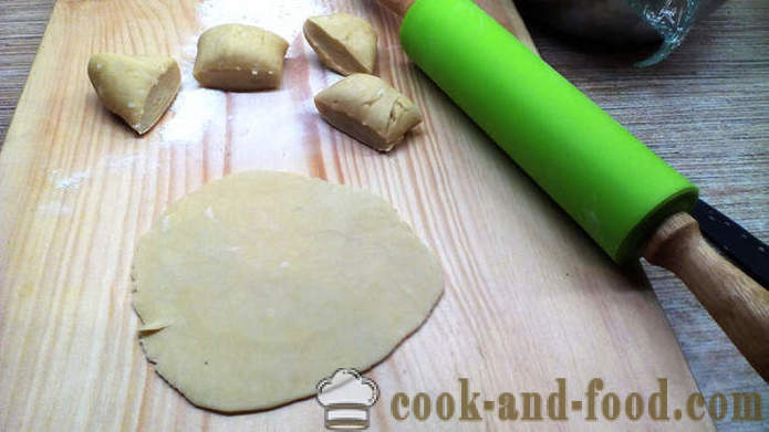 Plăcinte cu carne și tătară un cartof pe chefir - cum să gătesc prăjituri cu chefir în cuptor, cu un pas cu pas reteta fotografii
