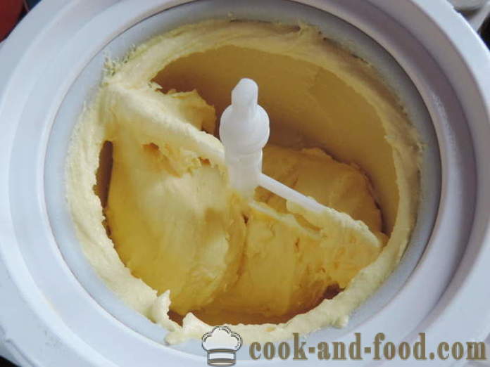 Înghețată de casă și lapte condensat - modul de a face inghetata la domiciliu, pas cu pas reteta fotografii