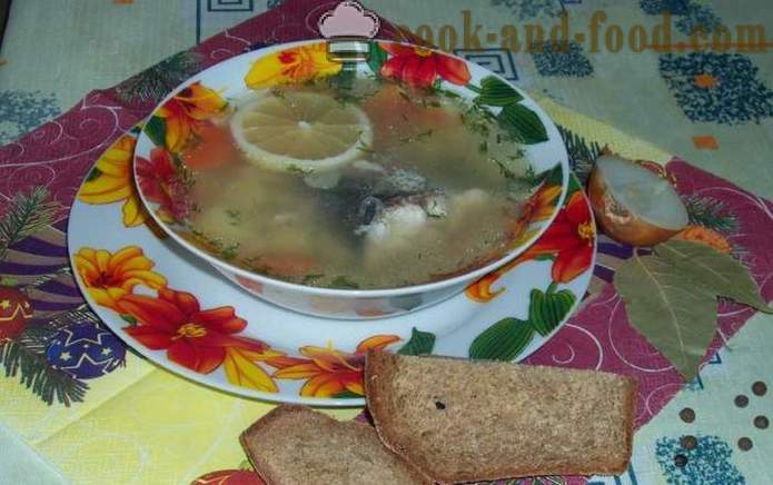 Supa delicioasa de crap - cum să gătească supa de crap, cu un pas cu pas reteta fotografii