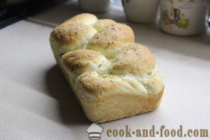 Pâine coaptă de drojdie cu măsline și ardei - cum se coace pâine italiană în cuptor, cu un pas cu pas reteta fotografii