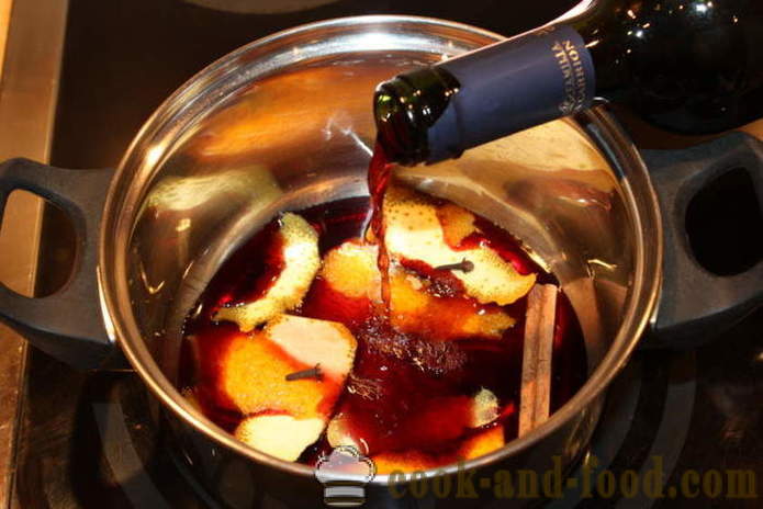 Pere vin fiert rosu sec - cum să gătească un vin fiert acasă, pas cu pas reteta fotografii