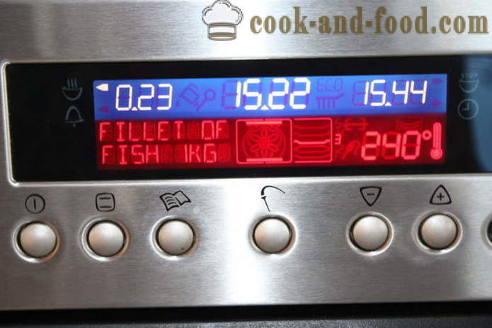Macrou umplute ceapa in cuptor - modul de a găti macrou cu orez, un pas cu pas reteta fotografii