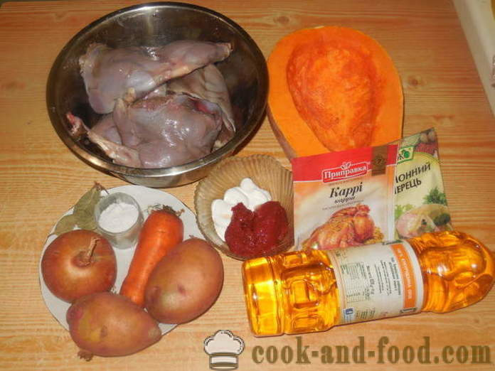 Prepararea de iepure sălbatic în cuptor - modul de a găti delicioase iepure sălbatic acasă, pas cu pas reteta fotografii