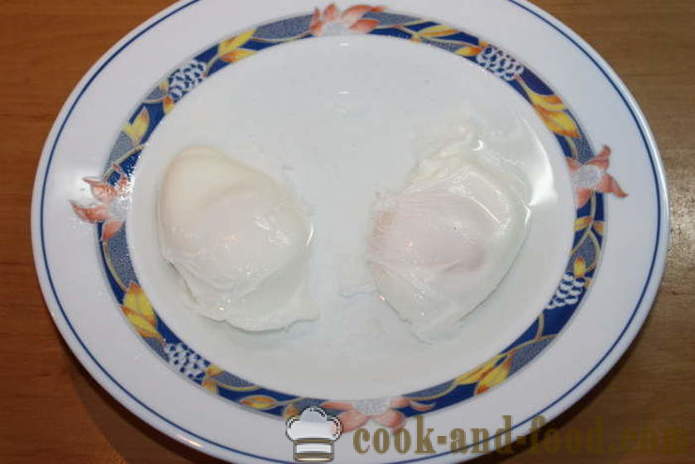 Ou fiert în apă - cum să gătească un ou fiert în apă la domiciliu, pas cu pas reteta fotografii