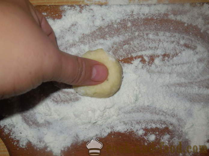 Lenesa găluște cu cartofi - modul de a face găluște leneș cu cartofi, un pas cu pas reteta fotografii
