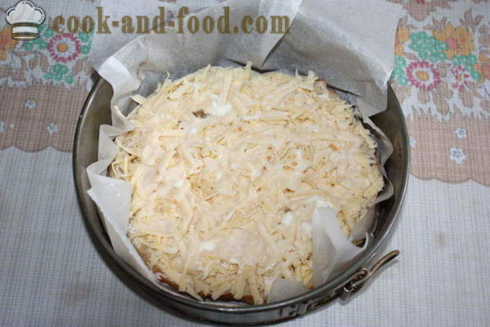 Pâine uzbecă cu brânză în cuptor - cum să gătească sandwich-uri calde cu brânză la domiciliu, pas cu pas reteta fotografii