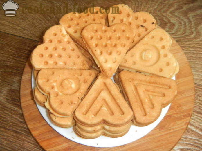 Cookie-urile in forma de triunghiuri pe gaz imediat după - cum să gătească biscuiți în etapa de formulare cu fotografii pas reteta