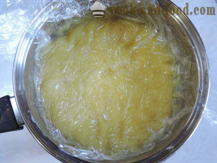 Crema de lamaie cu amidon - cum să gătească cremă de casă cu lamaie, cu un pas cu pas reteta fotografii