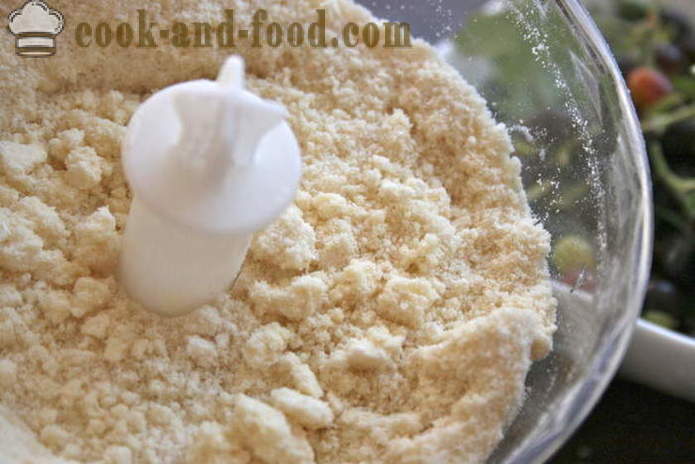 Plăcintă de testare în aer liber cu coacaze - cum să facă un tort de nisip de testare tocate, pas cu pas reteta fotografii