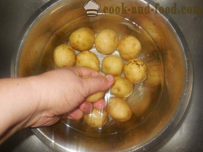 Chips de cartofi intr-o tigaie - modul de a face chipsuri de cartofi din casa, pas cu pas reteta fotografii