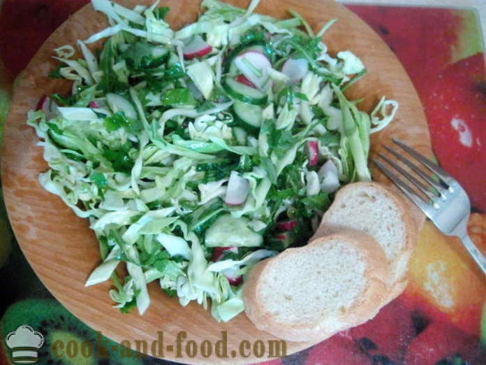 Salata mai delicioase cu rucola și legume - cum să pregătească o salata de rucola, pas cu pas reteta fotografii