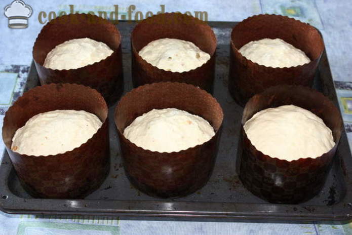 Tort de Paste cu migdale și stafide, lapte - cum se coace un tort în cuptor, cu un pas cu pas reteta fotografii