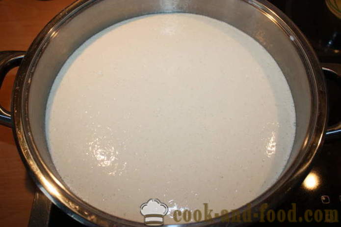 Tort de Paste cu migdale și stafide, lapte - cum se coace un tort în cuptor, cu un pas cu pas reteta fotografii