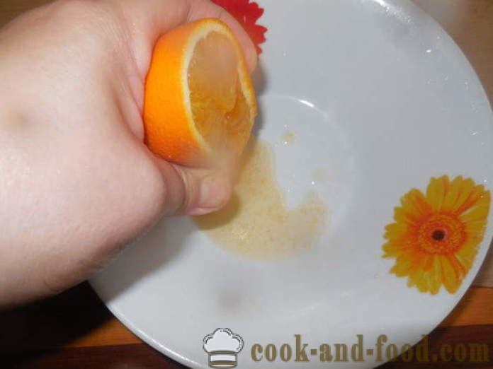 Pască cu suc de portocale sau turtă-kraffin de aluat de biscuiti, cum să gătească, un pas cu pas reteta fotografii