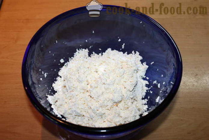 Cașul de Paste cu semințe de mac și zheltinom - cum să gătească Paște brânză de vaci umplute cu mac, pas cu pas reteta fotografii