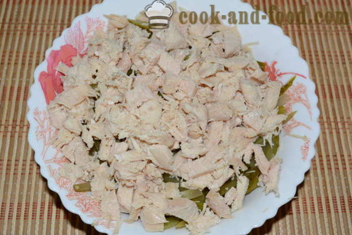 Salata de telina cu carne de pui, oua, castraveti si maioneza - Cum să pregătească o salata de rădăcină de țelină, un pas cu pas reteta fotografii