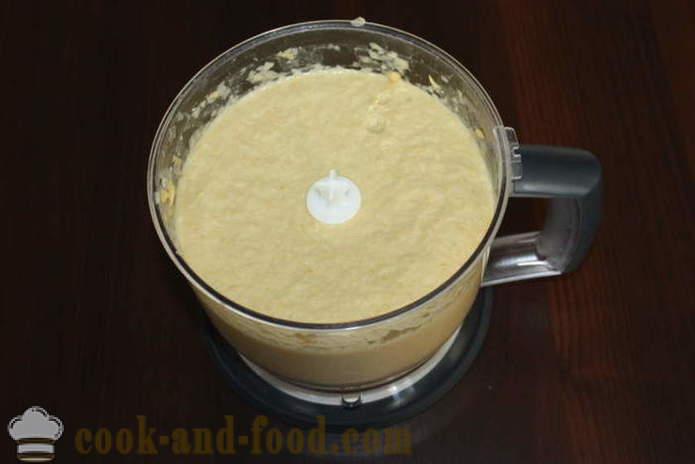 Chick-mazăre pasta de hummus - Humus de gătit acasă, o rețetă simplă cu o fotografie