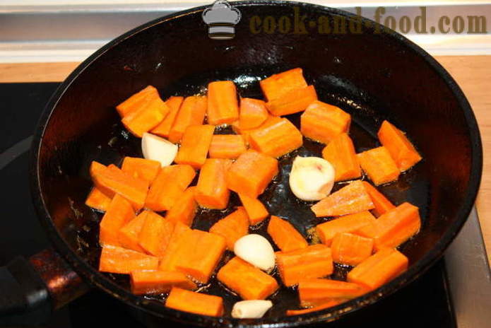 Arderea salata de legume fierbinte cu vinete - cum să gătească o salată de legume fierbinte, reteta poshagovіy cu o fotografie