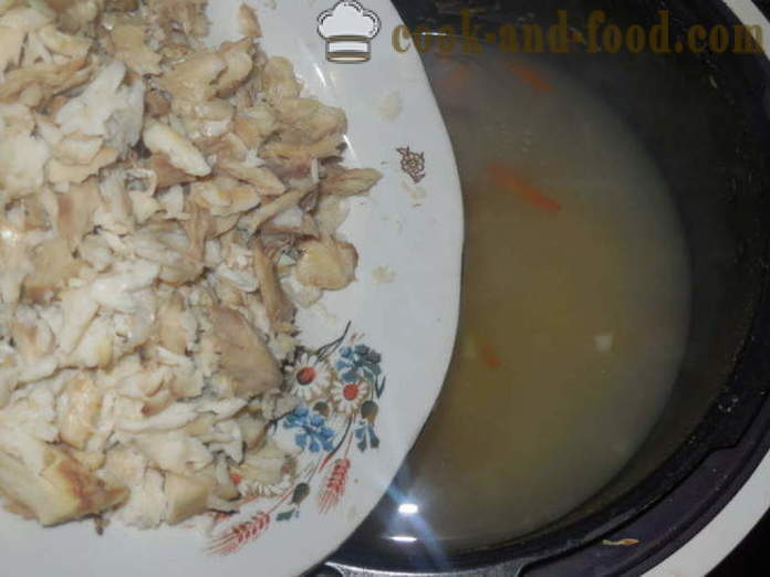O reteta simpla pentru supa de pește de la obiectivele tiuci multivarka - cum să gătească supă de acasă cap știucă, pas cu pas reteta fotografii