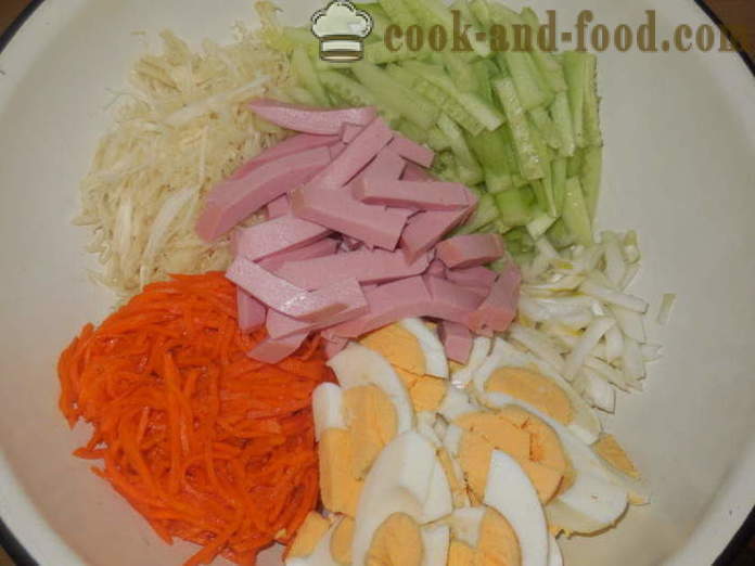 Salata delicioasa cu morcov coreeană și castravete - cum să faci salata de primavara frumoasa si delicioasa, cu un pas cu pas reteta fotografii