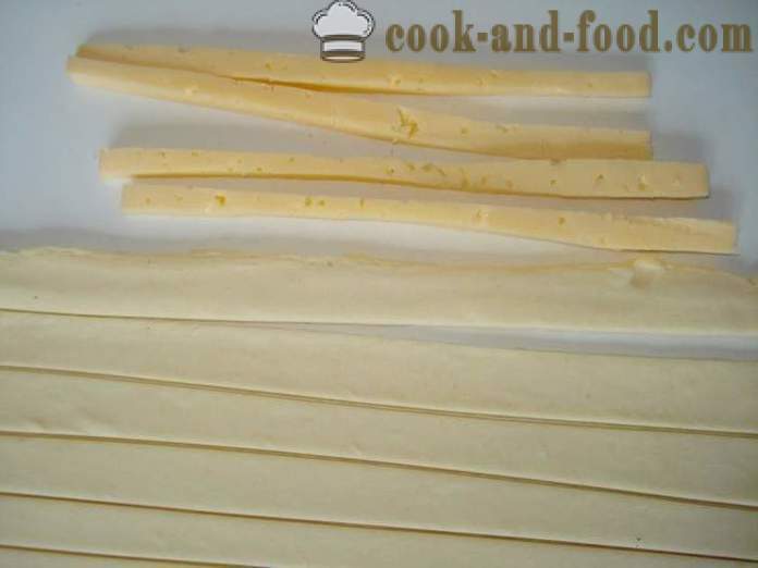 Brânză de casă, în bastoane de foetaj la bere - cum să gătească bastoane brânză acasă, pas cu pas reteta fotografii