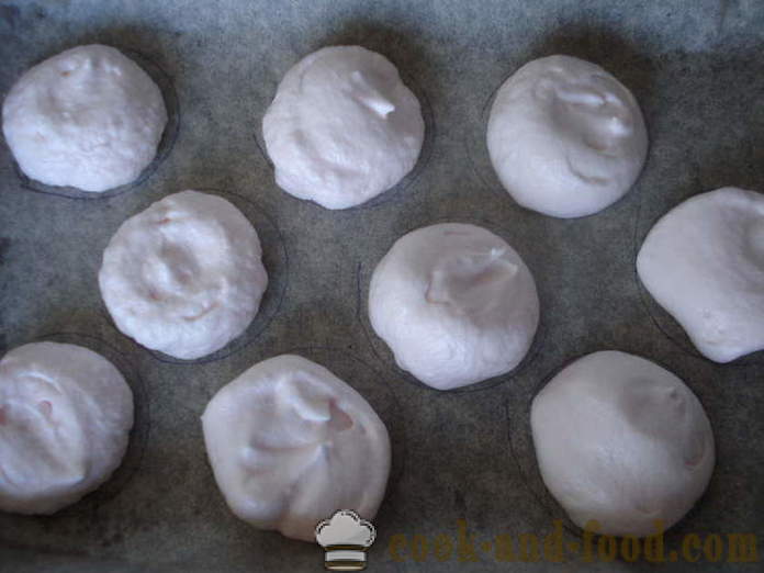 Colorate de origine makaruns umplute cu nuca de cocos - makaruns cum să gătească acasă, pas cu pas reteta fotografii