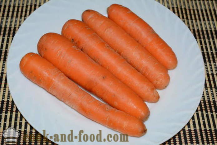 Cum de a găti salata de morcov și salată - modul de a găti morcovii într-o cratiță, cu un pas cu pas reteta fotografii