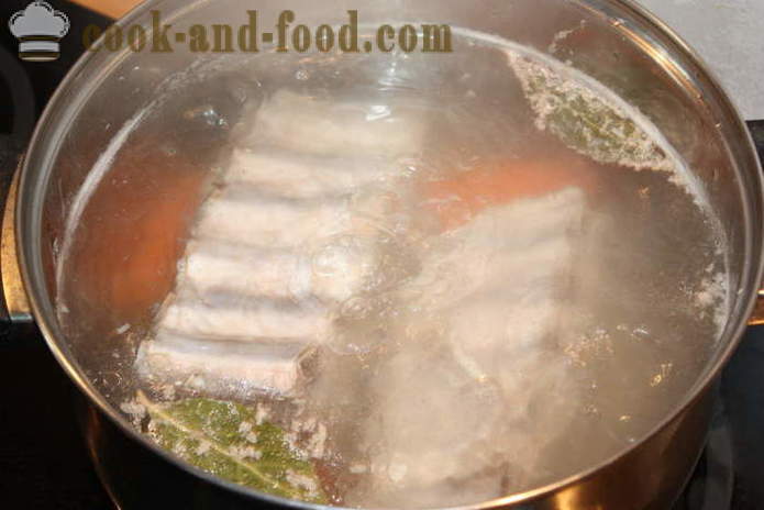 Bacon în cuptor - modul de a găti bacon în cuptor, cu un pas cu pas reteta fotografii